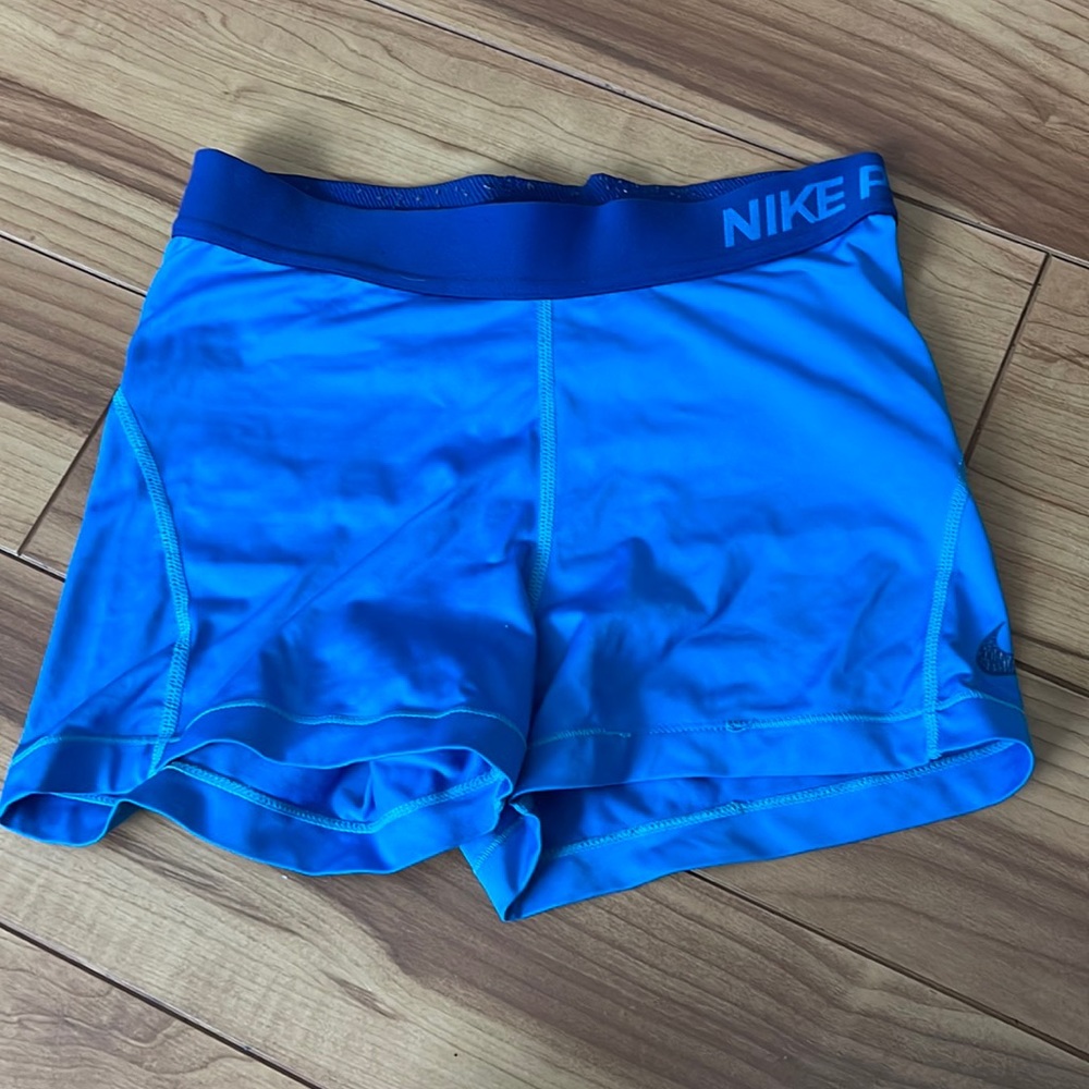 Light Blue Nike Pros